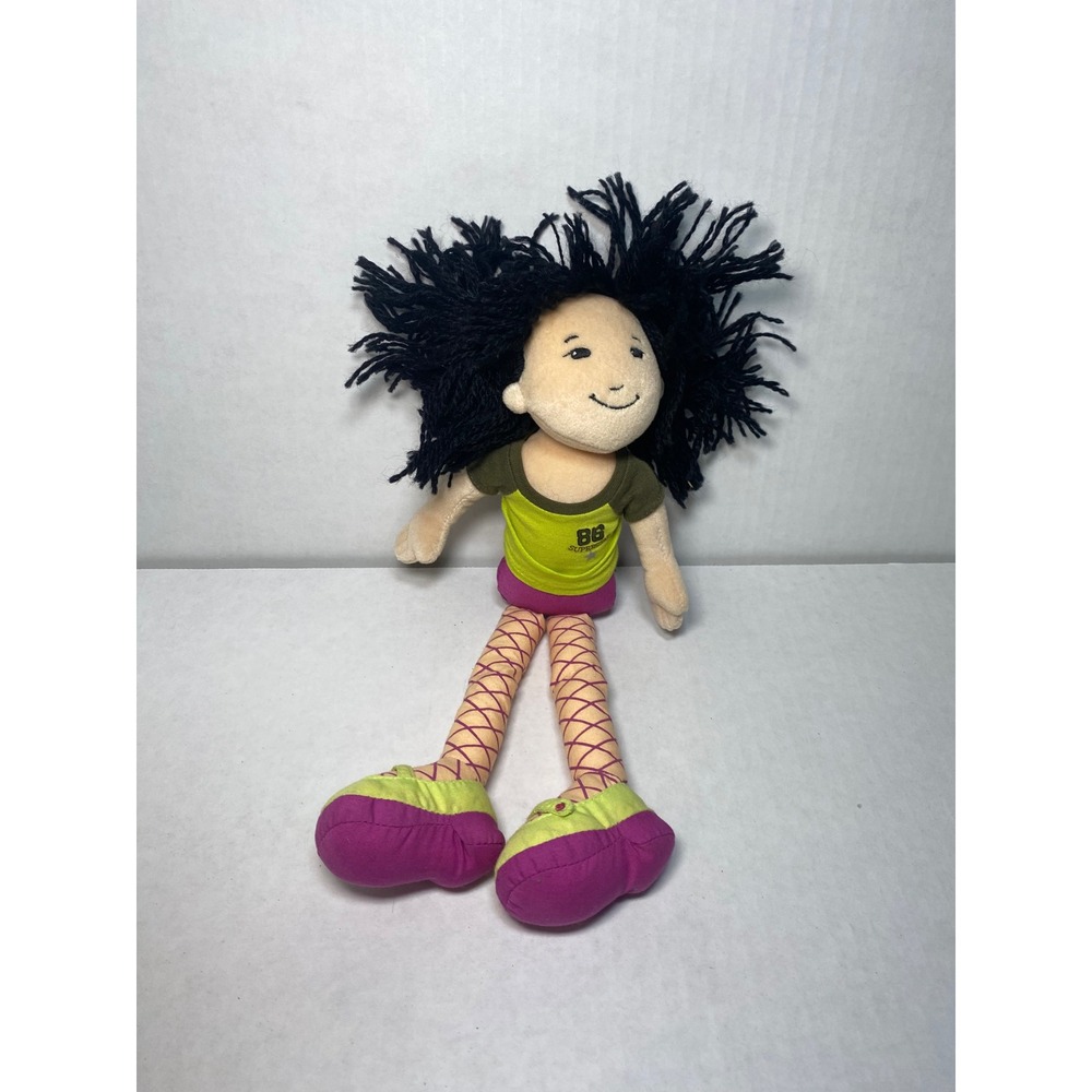 Manhattan Toy Groovy Girls Tomiko Plush Doll Black Yarn‎ Hair 12 Inch 86 Super